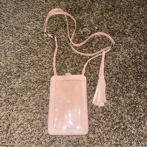 Elegant Pink Crossbody Bag
